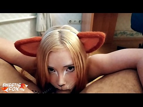 ❤️ Kitsune połyka kutasa i spermę w ustach ☑ Fucking video at us ❌️❤